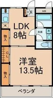 ヨイマンション【3階】の間取り