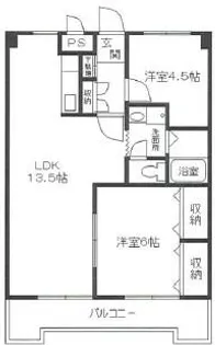 エステートピア香呂【303号室】の間取り