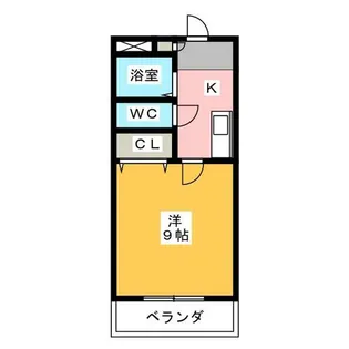 レジデンス青山ミレニアム【3階】の間取り