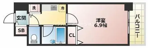 フォワイエセレスト2【3階】の間取り