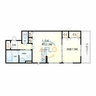 CASA PINO SOLO【2階】の間取り