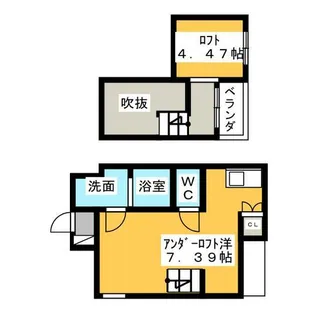 RadIAnce鳴海(レイディエンス鳴海)【1階】の間取り
