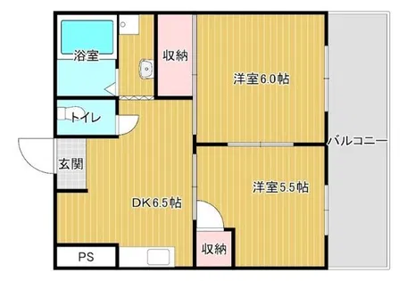 メゾングリーン森小路【4階】の間取り