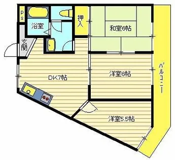 メゾン池上3【204号室】の間取り