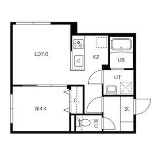 RITZ GRANDE N23(リッツグランデ)【3階】の間取り
