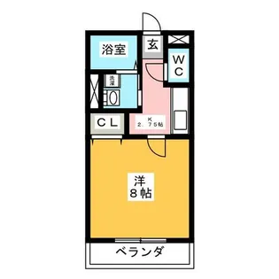 アーバン前田【2階】の間取り