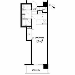 ロイヤルパークス千種【4階】の間取り