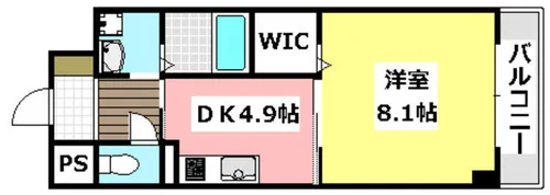 パールハイツ【1階】の間取り