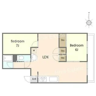 リアライズ自由ヶ丘【1階】の間取り