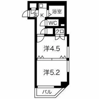 ラディアントⅢ【5階】の間取り