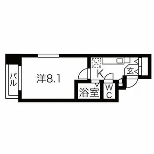 シティライフ田代【3階】の間取り