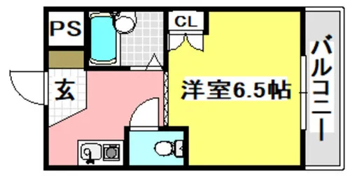 レガーロハイム5番館【4階】の間取り