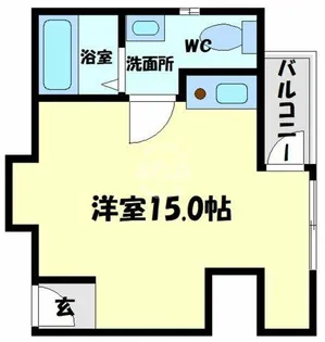 レバンガ西本町AP【6階】の間取り
