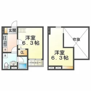 Impressive Suma【1階】の間取り