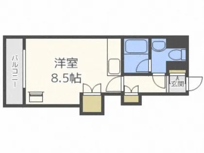 北海道札幌市中央区北七条西24丁目【マンション】の間取り