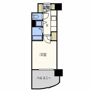 プレサンス天満ステーションフロント【2階】の間取り