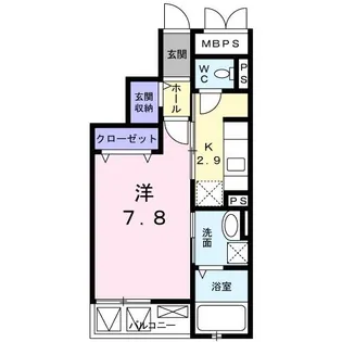 La Luce【3階】の間取り