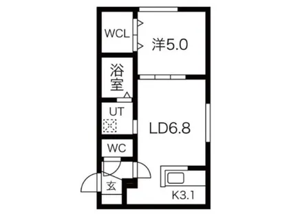 fair bianca uno【2階】の間取り