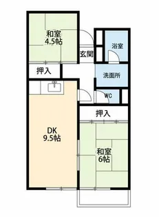 第二近藤ビル【101号室】の間取り
