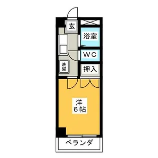 エープレット富士和【3階】の間取り
