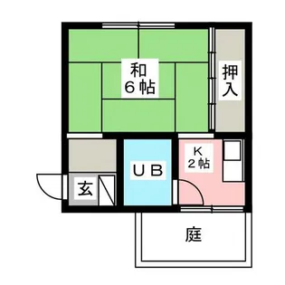 アーク浅井【1階】の間取り