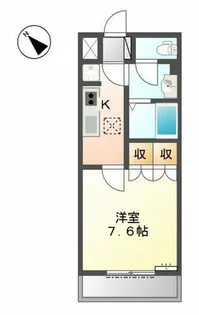 グラン クール【1階】の間取り