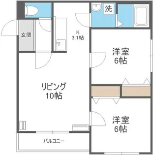 Primavera【4階】の間取り