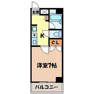 フォレスト318【5階】の間取り