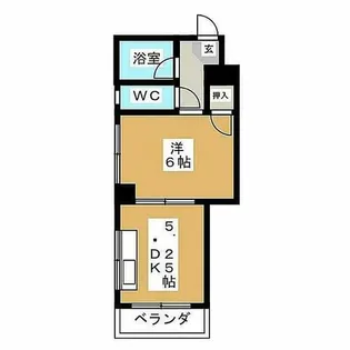 愛知県名古屋市中区新栄1丁目【マンション】の間取り