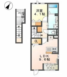 フォレスト【2階】の間取り
