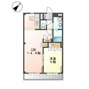 ハイムルミナス【1階】の間取り