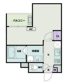 Jack koshiroⅠ【1階】の間取り