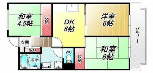 サーティ西尾【1階】の間取り
