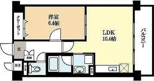 cozy court【1階】の間取り