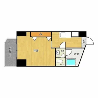 新大阪第1ダイヤモンドマンション【4階】の間取り