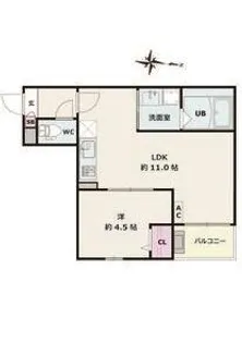 Jack ohataⅠ【303号室】の間取り