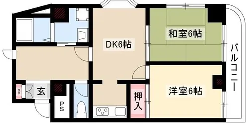 フォンテ名昭【309号室】の間取り