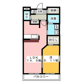 PRIUS上の山【1階】の間取り