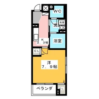 サン グリーン【5階】の間取り