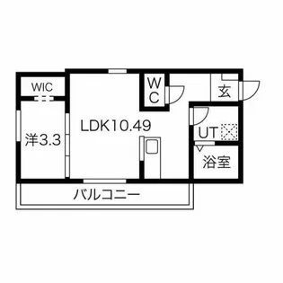 ラ・カーサ中村公園【2階】の間取り
