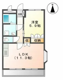グランド・ソレーユ【2階】の間取り