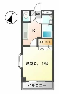 アムールコスモス【2階】の間取り