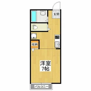 シティハイムヒロ【2階】の間取り