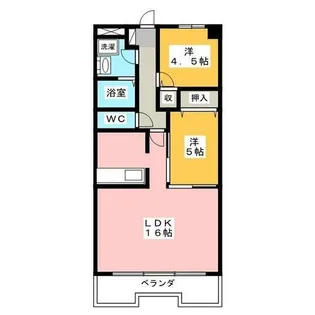リーブル御器所【3階】の間取り
