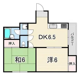 ライフェスト御影パート1【4階】の間取り