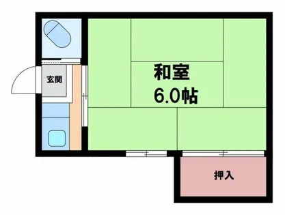 桜荘【2階】の間取り