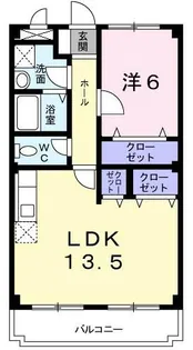 ディアコートK【3階】の間取り