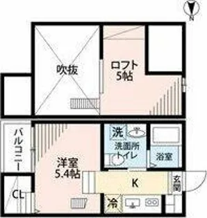 Jeunesse石場(ジュネスイシバ)【1階】の間取り