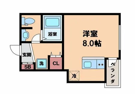エムズコート【3階】の間取り