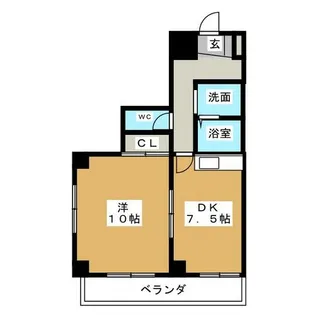 バンブー新栄【3階】の間取り